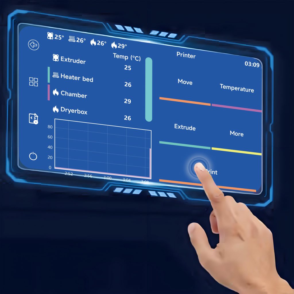 Akaar L1 — Intuitive Touchscreen Interface
